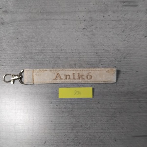 Hímzett neves kulcstartó, Táska & Tok, Kulcstartó & Táskadísz, Kulcstartó, , MESKA