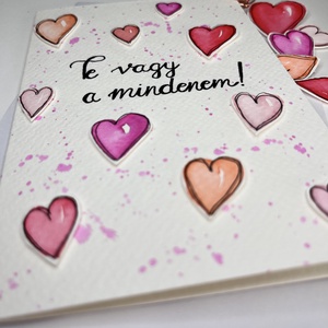 Valentin napi képeslap  - otthon & életmód - papír, írószer - Meska.hu
