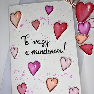 Valentin napi képeslap  - otthon & életmód - papír, írószer - Meska.hu