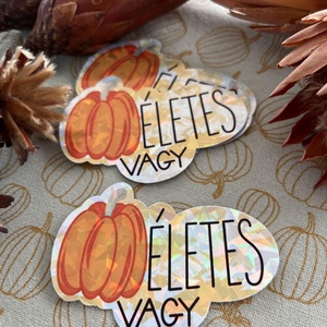 Tökéletes vagy - csillogó matrica - otthon & életmód - papír, írószer - matrica, matrica csomag - Meska.hu