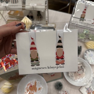 Törpe duo - mágneses könyvjelző  - könyv & zene - könyvjelző - Meska.hu