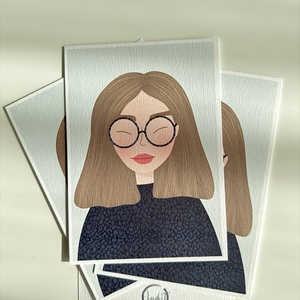 Lídia - A6 print , Otthon & Életmód, Dekoráció, Kép & Falikép, Poszter, Fotó, grafika, rajz, illusztráció, MESKA