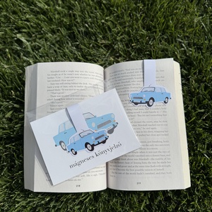 Trabant - mágneses könyvjelző  - könyv & zene - könyvjelző - Meska.hu
