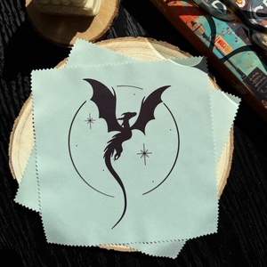 Dragon - szemüvegtörlő kendő, Otthon & Életmód, Konyhafelszerelés, tálalás, Konyhai textil, Konyharuha & Törlőkendő, Fotó, grafika, rajz, illusztráció, MESKA