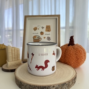 Kalandok a természetben - kerámia  bögre, Otthon & Életmód, Konyhafelszerelés, tálalás, Tálalás, Bögre & Csésze, Fotó, grafika, rajz, illusztráció, MESKA