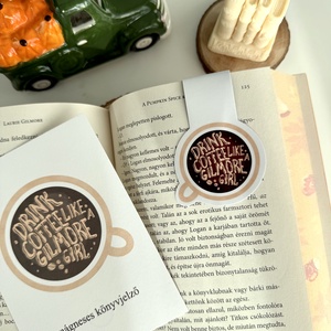 Gilmore girls kávé mágneses könyvjelző , Könyv & Zene, Könyvjelző, Fotó, grafika, rajz, illusztráció, MESKA