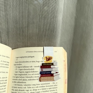 Gilmore girls könyvek mágneses könyvjelző - könyv & zene - könyvjelző - Meska.hu