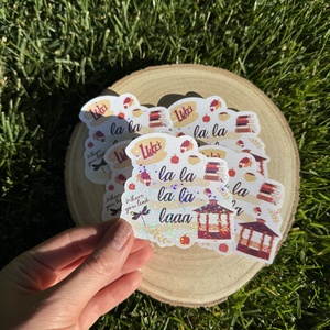 Gilmore girls - nagy vízálló matrica  - Meska.hu