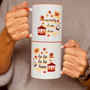 Gilmore - kerámia bögre  - otthon & életmód - konyhafelszerelés, tálalás - tálalás - bögre & csésze - Meska.hu