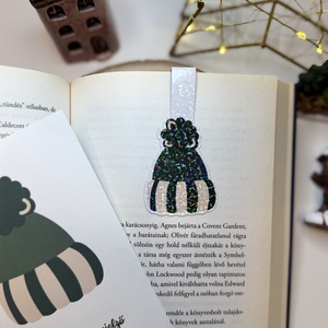 Téli sapka - mágneses könyvjelző , Könyv & Zene, Könyvjelző, , MESKA