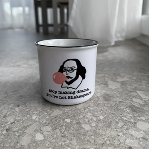 Shakespeare - kerámia bögre  - otthon & életmód - konyhafelszerelés, tálalás - tálalás - bögre & csésze - Meska.hu