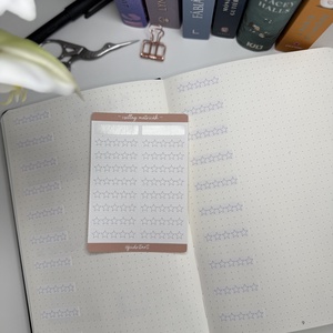 Csillag - matricaív - kellékek & szerszámok - dekorációs kellékek - matricaív - Meska.hu