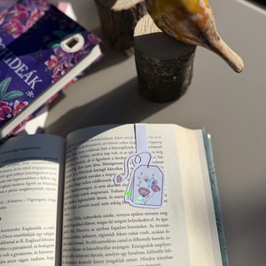 Virágfilter - mágneses könyvjelző , Könyv & Zene, Könyvjelző, Fotó, grafika, rajz, illusztráció, MESKA