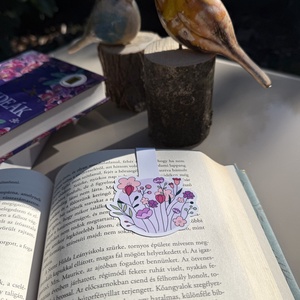 Virágzó tavasz - mágneses könyvjelző , Könyv & Zene, Könyvjelző, Fotó, grafika, rajz, illusztráció, MESKA