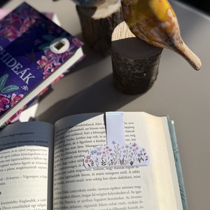 Virágos rét - mágneses könyvjelző , Könyv & Zene, Könyvjelző, Fotó, grafika, rajz, illusztráció, MESKA