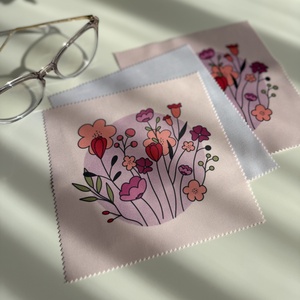 Virágzó tavasz - szemüvegtörlő kendő , Táska & Tok, Pénztárca & Más tok, Szemüvegtok, Fotó, grafika, rajz, illusztráció, MESKA