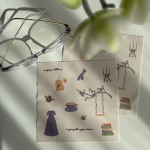 Bridgerton hangulat - szemüvegtörlő kendő  - táska & tok - pénztárca & más tok - szemüvegtok - Meska.hu