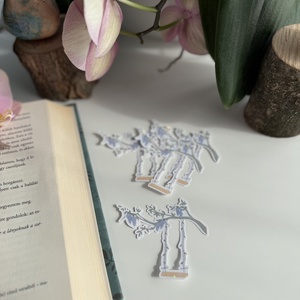 Bridgerton hangulat - hinta vinyl matrica  - otthon & életmód - papír, írószer - matrica, matrica csomag - Meska.hu