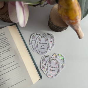 Bridgerton hangulat - ékkő vinyl matrica, Otthon & Életmód, Papír, írószer, Matrica, matrica csomag, Fotó, grafika, rajz, illusztráció, MESKA