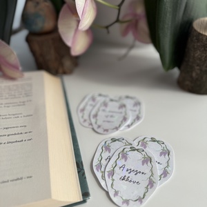 Bridgerton hangulat - ékkő vinyl matrica - otthon & életmód - papír, írószer - matrica, matrica csomag - Meska.hu