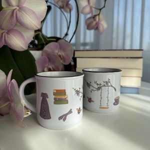 Bridgerton hangulat - kerámia bögre  - Meska.hu