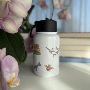 Bridgerton hangulat - rozsdamentes acél kulacs  - Meska.hu