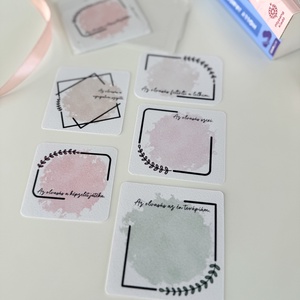 Könyvnapló - jegyzetmatrica csomag - otthon & életmód - papír, írószer - matrica, matrica csomag - Meska.hu