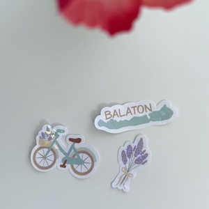 Nekem a Balaton - vinyl matrica - otthon & életmód - papír, írószer - matrica, matrica csomag - Meska.hu