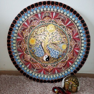 Életfa Mandala - Meska.hu Életfa Mandala - Meska.hu