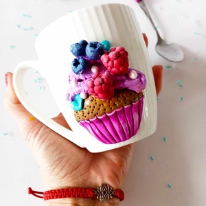 Muffin bögre - otthon & életmód - konyhafelszerelés, tálalás - tálalás - bögre & csésze - Meska.hu