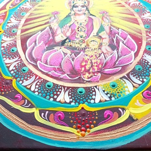 Lakshmi Mandala, Művészet, Festmény, Akril, Festészet, MESKA