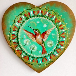 Lélek könnysége - művészet - festmény - akril - Meska.hu