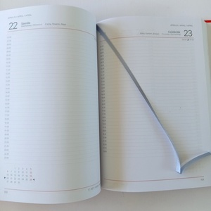 Mahagóni zsebnaptár  - otthon & életmód - papír, írószer - naptár & tervező - Meska.hu