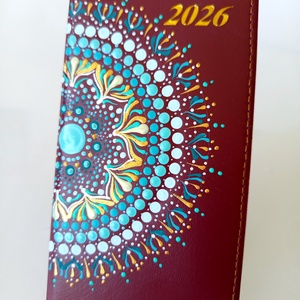 Mahagóni zsebnaptár  - otthon & életmód - papír, írószer - naptár & tervező - Meska.hu