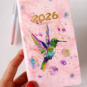 Szárnyalás zsebnaptár , Otthon & Életmód, Papír, írószer, Naptár & Tervező, Festett tárgyak, MESKA