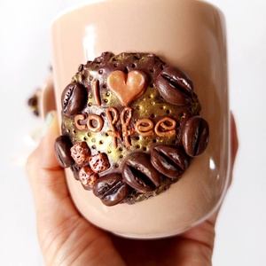 Kávé imádók bögréje - otthon & életmód - konyhafelszerelés, tálalás - tálalás - bögre & csésze - Meska.hu