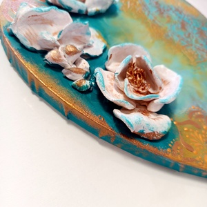 Formázott Virágok harmóniája  - művészet - festmény - festmény vegyes technika - Meska.hu