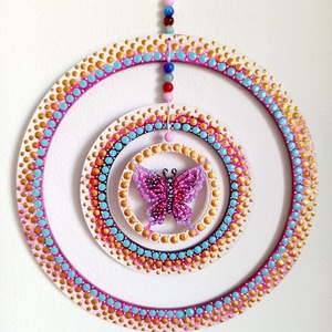 Mandala Szélforgó  - Meska.hu