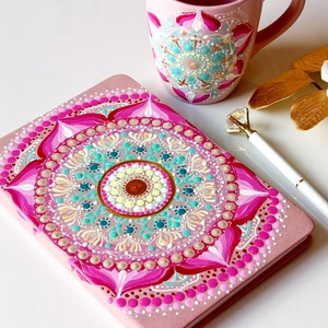 Csoda Mandala Notebook  - otthon & életmód - papír, írószer - jegyzetfüzet & napló - Meska.hu