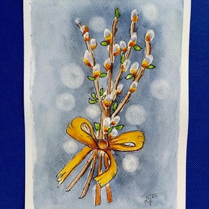 Masnis barka , Művészet, Festmény, Akvarell, , MESKA