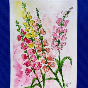 Tátika , Művészet, Festmény, Akvarell, Festészet, MESKA