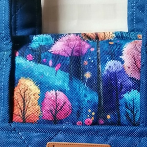 Téli mintás táska - táska & tok - kézitáska & válltáska - kézitáska - Meska.hu