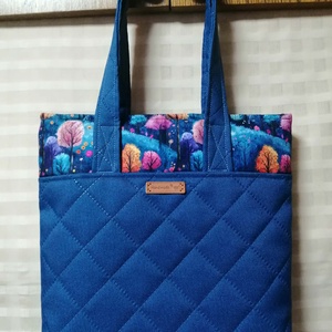 Téli mintás táska - Meska.hu