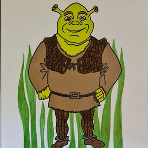 Shrek kép  - Meska.hu