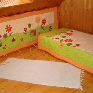 Falvédő ágytakaró gyerekszobába - baba - mama - babaszoba dekoráció - falvédő gyerekszobába - Meska.hu