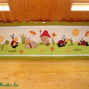 Katicás falvédő gyerekszobába - otthon & életmód - babaszoba, gyerekszoba - Meska.hu