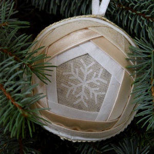 Adventi dísz, karácsonyfa dísz, karácsonyi prizma - Meska.hu