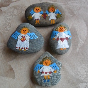 Angyalkás kövek -  - Meska.hu