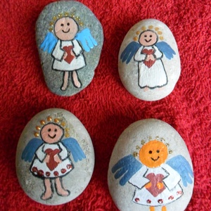 Angyalkás kövek -  - Meska.hu