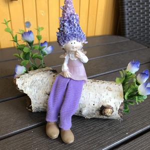 Lila manó farönkön - Meska.hu Lila manó farönkön - Meska.hu